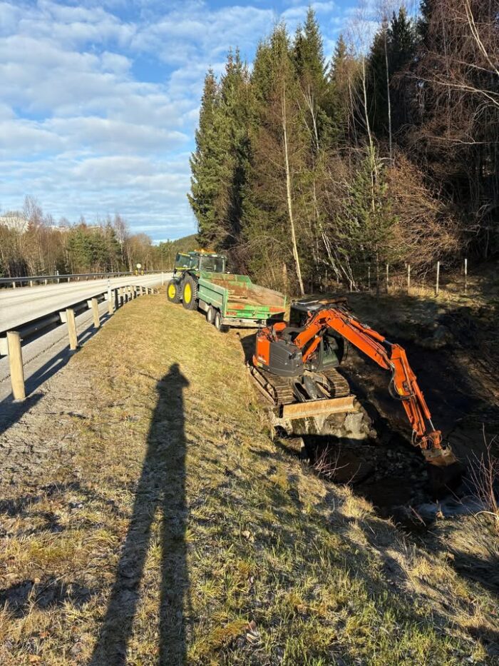 Kulvert rensk for Mesta på E-39